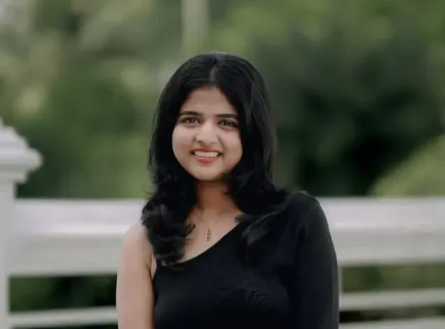 ayana prakash giving testimonial for Sahala Jasmin